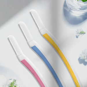 Лидер продаж, бритва для бровей с одним лезвием и АБС, пластиковая + резиновая ручка, бритва для лица, инструмент для стрижки волос - Product Image 3