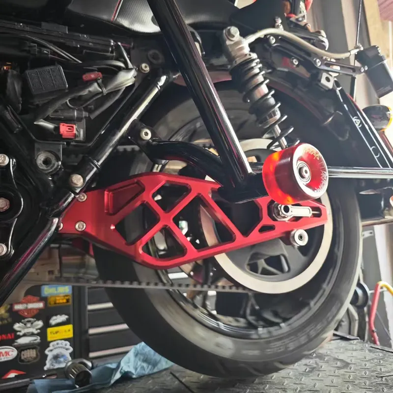 Brazo oscilante de aluminio Brazo oscilante para motocicleta Horquilla trasera para motocicleta Ajuste para accesorios Harley Davidson