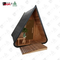 Vapa sauna Aus gezeichnete Qualität Großhandel Neues Design Holz Sauna raum im Freien mit elektrischer Sauna heizung