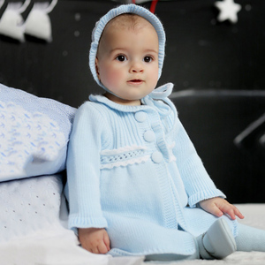 Vestido de Punto Personalizado de Fábrica, Nuevo Diseño Popular para Niñas, con Gorro - Product Image 3