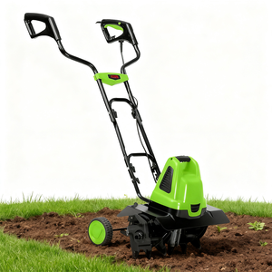 Cultivador de jardín eléctrico Vertak de 1200W, 360mm de ancho, 180mm de profundidad, 16 cuchillas con montaje rápido para parcelas de jardín y verduras pequeñas - Product Image 1