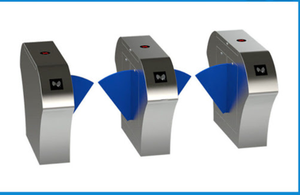 Cổng xoay tự động kiểm soát ra vào trường học, cửa chắn tự động cho thư viện đại học với thẻ RFID/nhận diện khuôn mặt - Product Image 6