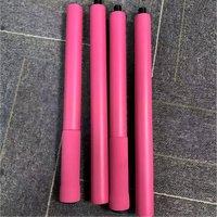 Bâton d'exercice de mobilité pour le yoga, 151 cm, réglable, en métal, acier inoxydable, poignées en mousse, couleur personnalisable, pour la musculation