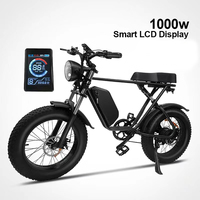 Vélo électrique pliant pour adultes, 48v, 18ah, 1000w, vélo électrique à gros pneus, cyclomoteur avec pédale, livraison directe, entrepôt européen, bon marché
