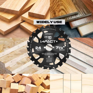 चिकनी 184 मिमी 24t हल्का 40% गोलाकार tct देखा ब्लेड कार्बाइड लकड़ी के लिए ब्लेड - Product Image 6