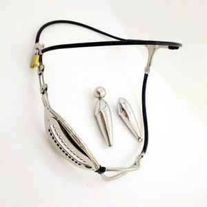 Kadın Bekaret Kemeri Paslanmaz Çelik Anal Plug ile, BDSM Seti Oyuncaklar Harness Seksi İç Çamaşırı Bayanlar Kölelik Esaret Sm Seks Oyuncakları - Product Image 6