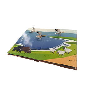 Libro pop-up 3D personalizzato Premium della Via della Seta per bambini, libro educativo di <span class=keywords><strong>storia</strong></span> e geografia cinese, stampa di libri interattivi - Product Image 5
