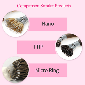 Extensiones de cabello humano virgen con punta de queratina, venta al por mayor, peso ligero, suave, SIN ROTURA, SIN FRIZZ, cabello chino, LARGA VIDA - Product Image 2