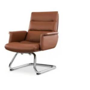 Chaise de bureau en cuir moderne et confortable avec accoudoirs et dossier 37731-6660A 37731-6660B 37731-6660D - Product Image 1