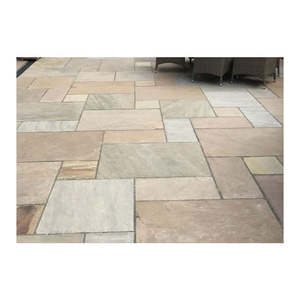 Losas de Piedra Natural Raj Blend Sandstone para Revestimiento de Paredes, Pisos, Patios, Terrazas, Caminos, Piedra de Diseño Premium para Exteriores - Product Image 2
