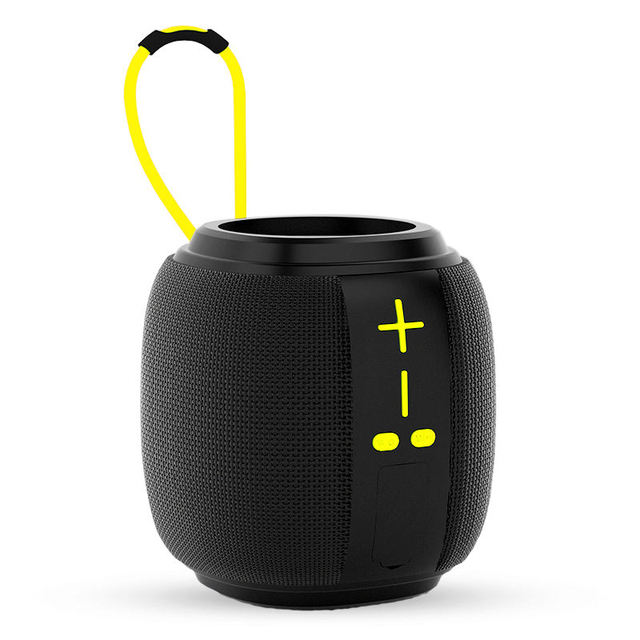 Rechargeable Mini Wireless Portable Waterproof Speaker 1800mAh 5W Modern Design Plastic+Cloth Material Promotional Gift