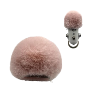 Manchon de pare-brise chat mort et filtre anti-pop manchon de microphone couverture de pare-brise en laine artificielle pour <span class=keywords><strong>Blue</strong></span> <span class=keywords><strong>Yeti</strong></span> Pro,<span class=keywords><strong>Blue</strong></span> <span class=keywords><strong>Yeti</strong></span> <span class=keywords><strong>X</strong></span> - Product Image 1