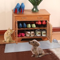 Tapis d'entraînement pour chien, couverture d'entraînement pour chat, tapis de dissuasion, fournitures d'entraînement pour chiot, protection de clôture pour usage intérieur et extérieur