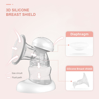 HORIGEN offre spéciale de produits pour bébés pompe d'allaitement automatique souple à pompage 3D meilleur tire-lait électrique abordable