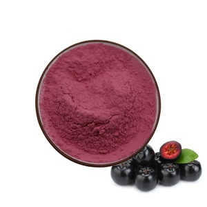 Poudre d'extrait de fruit d'anthocyanines de baies d'<span class=keywords><strong>aronia</strong></span> cultivées à l'état sauvage de qualité alimentaire emballée dans un pot Mason Commande minimum 1kg - Product Image 1
