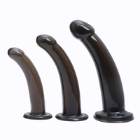 Ninghao SM Godemiché transparent à ventouse pour hommes et femmes, dispositif d'expansion anale, masturbateur vaginal, produits unisexes