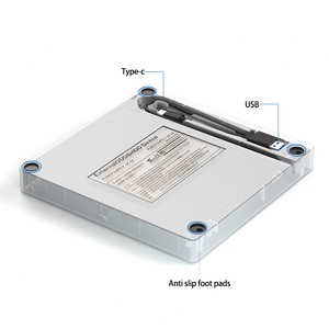 Grabadora <span class=keywords><strong>de</strong></span> <span class=keywords><strong>Blu</strong></span>-<span class=keywords><strong>ray</strong></span> Externa Transparente <span class=keywords><strong>de</strong></span> Función Única, USB 3.0, <span class=keywords><strong>Lector</strong></span> y Grabador <span class=keywords><strong>de</strong></span> Discos BD RW <span class=keywords><strong>para</strong></span> Computadora Portátil - Product Image 2
