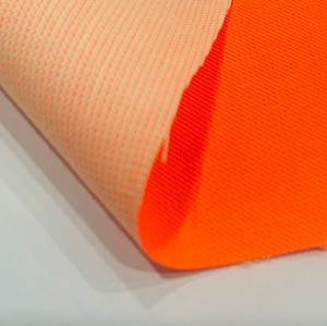 Tela Tejida FR Naranja de <span class=keywords><strong>Alta</strong></span> Resistencia NFPA70E/ASNI107 de 280 g/m² para Chalecos Reflectantes con Resistencia Permanente al Fuego - Venta al por Mayor Directa de Fábrica - Product Image 5