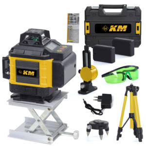 Venta caliente 16 líneas 4D nivelación automática luz verde 360 grados nivel láser de alta precisión para <span class=keywords><strong>Triop</strong></span> de trabajo de bricolaje Industrial - Product Image 1