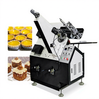 Machine automatique chinoise à moteur électrique pour la fabrication de moules en papier pour cupcakes et muffins, haute efficacité