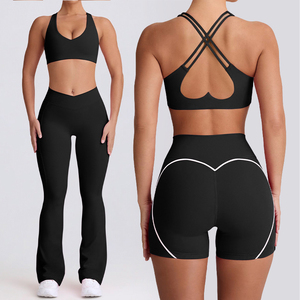 Nuevo Conjunto Deportivo Transpirable de Yoga para Mujer, Estilo Sling, para Ejercicio al Aire Libre, de Secado Rápido - Product Image 4