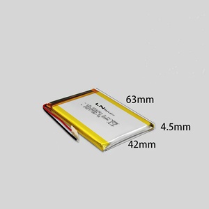 סוללת ליתיום-יון פולימר איכותית נטענת 454261 <span class=keywords><strong>3.7V</strong></span> 1500mAh 3.7Wh <span class=keywords><strong>Lipo</strong></span> 454261 סוללת <span class=keywords><strong>LiPO</strong></span> - Product Image 2