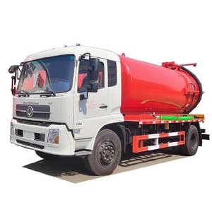 Camión de Succión de Aguas Residuales Dongfeng 4X2 de Alto Rendimiento, 12cbm, para Eliminación de Residuos - Product Image 1