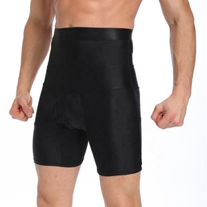 Pantaloncini Modellanti da <span class=keywords><strong>Uomo</strong></span> a Vita Alta con Controllo Pancia e Compressione per il Supporto della Postura - Product Image 4