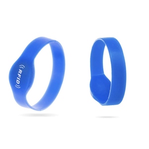 Tần số cao 13.56MHz F08 RFID dây đeo cổ tay vòng đeo tay Silicone dây đeo cổ tay với in ấn cho công viên giải trí - Product Image 2
