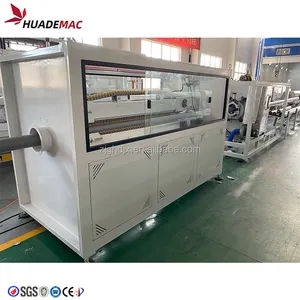 Plastic pipe traction pulling haul-off machine for extrusion line