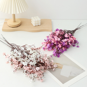 Produttori di <span class=keywords><strong>capelli</strong></span> lisci neve artificiale piena di stella vaso per interni decorazione floreale strada all'aperto accessori a fila di fiori - Product Image 3