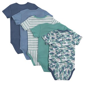 Neonato 2023 tuta per neonato 0-24 mesi tuta per neonato a maniche corte tuta per neonato in maglia - Product Image 5