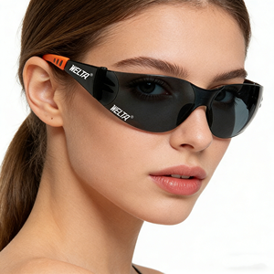 Lunettes de sécurité industrielles WELTA certifiées CE EN ISO 16321 & ANSI Z87.1, anti-rayures, anti-buée, anti-UV, avec monture en PC - Product Image 3