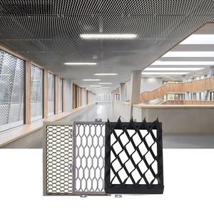 Plaques de <span class=keywords><strong>plafond</strong></span> en alliage d'aluminium modernes - Légères, ignifuges, isolantes thermiquement, imperméables, plafonds suspendus pour hôtel, hôpital - Product Image 1