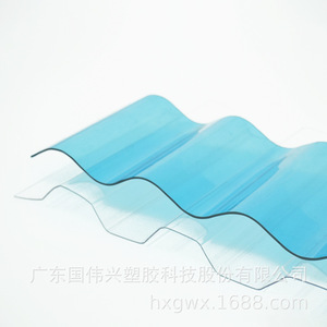 Polycarbonate Corrugated Roofing Sheets For Greenhouses And Light Transmitting Structures With Durable Feature - Product Image 2