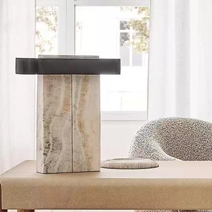 Marble Table <b>Lamp</b> E27 Led <b>Switch</b> Control 220V Nordic Design Bedroom Hotel Decor - Product Image 1