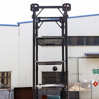 Lève-voitures GG Lifters PFS30/G+3, lève-voitures automatique à quatre poteaux verticaux, hydraulique, à vérin, capacité de charge de 3 tonnes, CE ISO