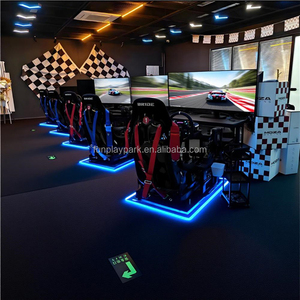Simulateur de course VR de voiture de course F1 à 6 degrés de liberté électrique, karting intérieur/extérieur, expérience de conduite en métal, centre commercial éducatif - Product Image 3