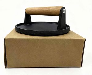 Prensa para Hamburguesas de Hierro Fundido de 7'' Modelo Bp007 para Aplanar Hamburguesas - Product Image 5