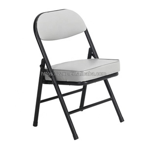 Chaise pliante pour enfants en métal avec revêtement en cuir PU et rembourrage en <span class=keywords><strong>mousse</strong></span> épaisse - Product Image 5