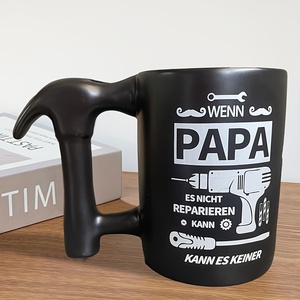 <span class=keywords><strong>Taza</strong></span> de Cerámica Estilo Martillo <span class=keywords><strong>PAPA</strong></span>, para Camping, Práctica, Regalo para el Día del Padre, Creativa, con Forma de Herramienta - Product Image 3
