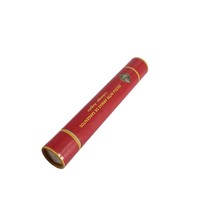 Tube de certificat en papier glacé de haute qualité, porte-rouleau, tube de diplôme universitaire, essentiel pour la remise des diplômes, fournitures de bureau et scolaires