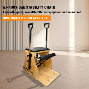 Equipo de Fitness Portátil, Silla Profesional de Madera de Roble con Estabilidad, Silla de Pilates para Gimnasio en Casa, Yoga y Clases Particulares - Product Image 3