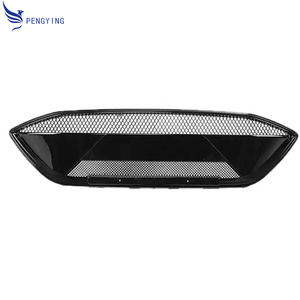 1PC Brillant Noir Pare-chocs Avant Grille Radiateur Insert pour <span class=keywords><strong>Ford</strong></span> Focus MK4 <span class=keywords><strong>ST</strong></span>-<span class=keywords><strong>line</strong></span> <span class=keywords><strong>2019</strong></span>-2021RS Style Grille - Product Image 1