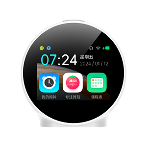Smart Electronic Table <b>Clock</b> AI Voice Talk AI Alarm <b>Clock</b> AI Companion White Noise Sleep Machine Stopwatch <b>LED</b> Display Desktop - Product Image 2