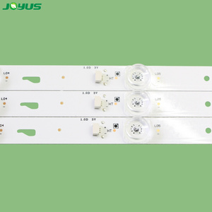 JY-842 JL.D43081330-004BS-M striscia di retroilluminazione a <span class=keywords><strong>Led</strong></span> per 43 pollici a Shi Ba Tv 4C-LB430T-JF7 LEDM4K-432NIP <span class=keywords><strong>3V</strong></span> obiettivo quadrato 77cm 8 <span class=keywords><strong>Led</strong></span> - Product Image 6