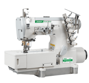DS-500-01CB/AT Industrial Sewing Machine Direct Drive Flat-<b>Bed</b> Interlock <b>Platform</b> Metal Construction Core Motor - Product Image 1