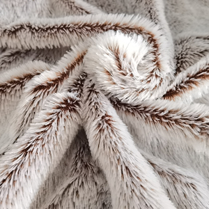 7/10/20/40mm trở lại in PV sang trọng Trắng <span class=keywords><strong>tip</strong></span> đồ chơi may hometextile giả lông vải - Product Image 1