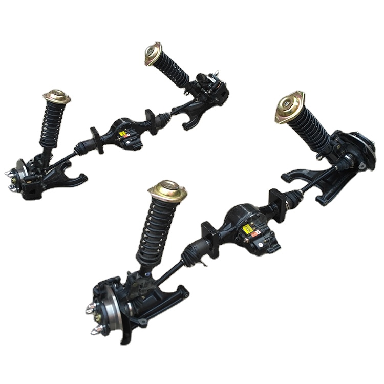 Четырехколесный трехколесный дифференциальный двигатель коробки передач независимая подвеска 4WD шасси электрических автомобилей передние задние оси Swingarms