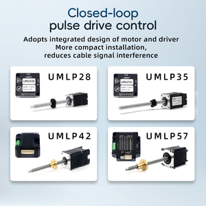 Vị trí thời gian thực umot + Phản hồi tốc độ DC Trình điều khiển xung vòng kín 24V + Bộ mã hóa 1000 dòng chì động cơ tuyến tính bước Vít dẫn động cơ - Product Image 3